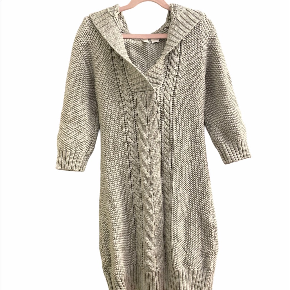 Old Navy Hooded Knitted Dress